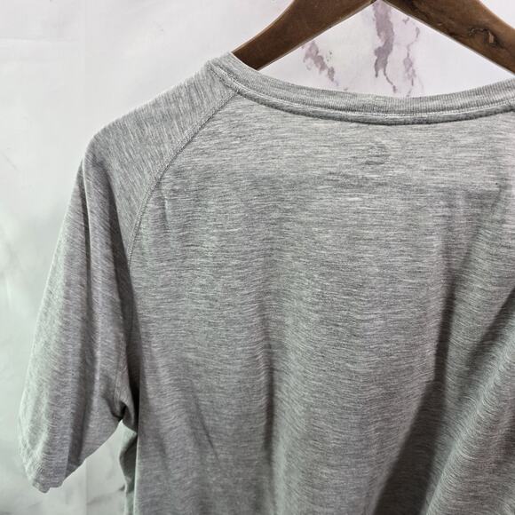 Carhartt T Shirt Mens XL Gray Pocket Relaxed Fit Short Sleeve Delmont Raglan - Picture 6 of 12